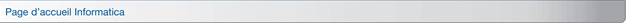 Page d’accueil Informatica